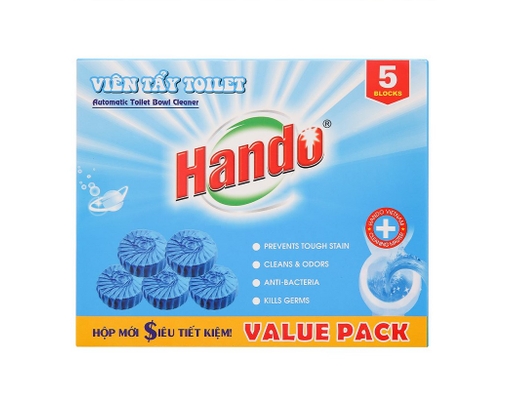 Viên Tẩy Bồn Cầu Và Khử Mùi - 5 Viên x 55g Hando ảnh 0