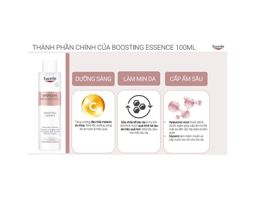 Nước Dưỡng Sáng Và Cấp Ẩm Cho Da Boosting Essence 100ml Eucerin ảnh 2