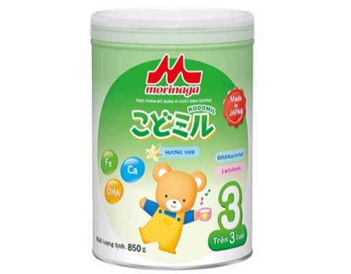 Sữa Bột Kodomil Hương Vani Cho Bé Từ 3 Tuổi 850g Morinaga ảnh 0