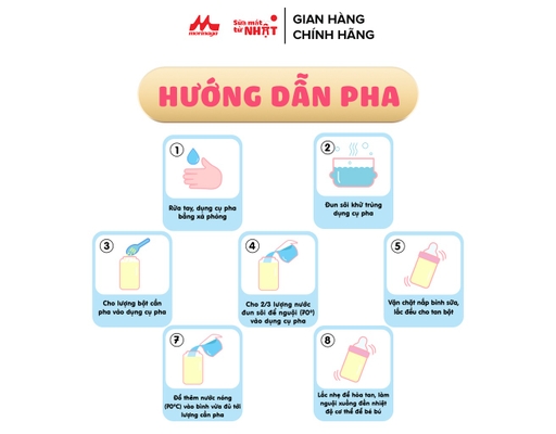 Sữa Bột Hagukumi Cho Bé 0-6 Tháng 800g Morinaga ảnh 7