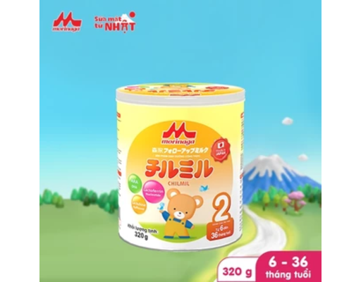 Sữa Bột Chilmil Cho Bé 6-36 Tháng 320g Morinaga ảnh 3