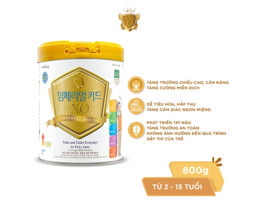 Sữa Bột XO Imperial Kid Hương Vani 800g Namyang ảnh 2