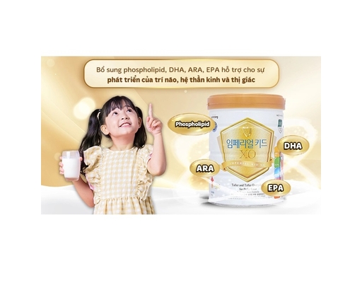 Sữa Bột XO Imperial Kid Hương Vani 800g Namyang ảnh 3