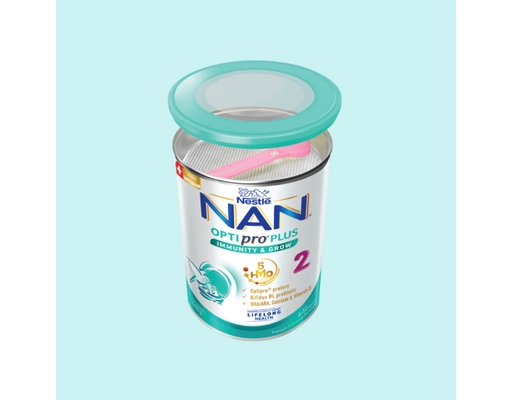 Sữa Bột Nan Optipro Plus 5HMOS Số 2 Cho Bé 6-12 Tháng 800g Nestlé ảnh 4