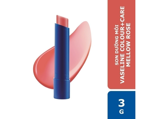 Son Dưỡng Môi Có Màu Mellow Rose - Màu Hồng Cam 3g Vaseline ảnh 2