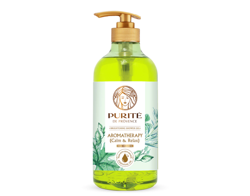 Sữa Tắm Thư Giãn Tinh Dầu Hương Thơm Aroma 850ml Purite ảnh 5