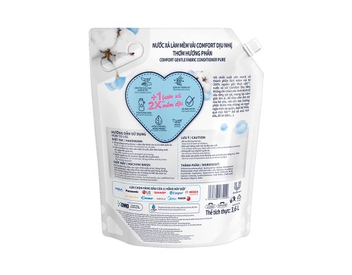 Nước Xả Vải Em Bé Cho Da Nhạy Cảm 3.6L Comfort ảnh 3