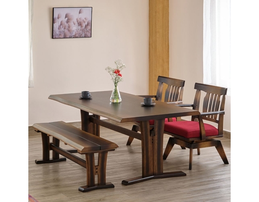 Ghế Dài Ibuki 120 Gỗ Oak Màu Nâu Đậm Histyle ảnh 3