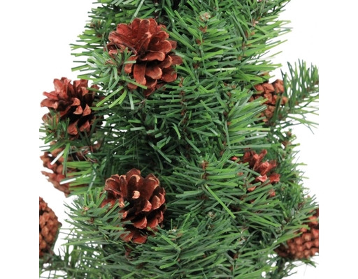 Cây Thông Mini Gắn Trái Thông T24G-P 60cm Chaang Chiia ảnh 2