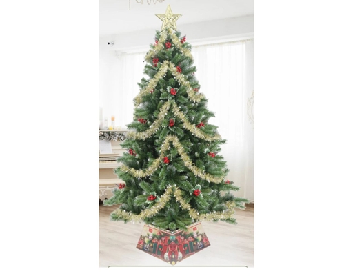 Cây Thông 3 Lá Gắn Trái Đỏ LP-3LLQC-6.6R 200cm Chaang Chiia ảnh 1