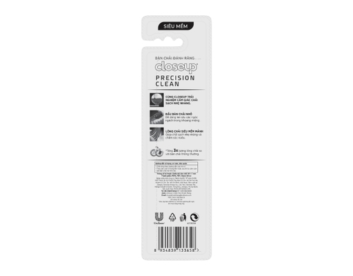 Lô 2 Bàn Chải Đánh Răng Sạch Sâu Hiệu Quả Precision Clean Closeup ảnh 5