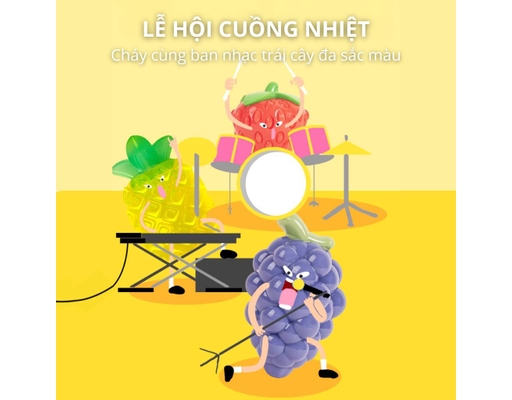 Đồ Chơi Nhai Gặm Cho Chó Phát Ra Tiếng Hình Chùm Nho FOFOS ảnh 6