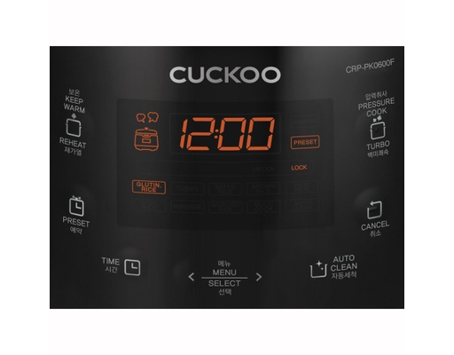 Nồi Cơm Điện Áp Suất CRP-PK0600F/BKRDVN 1.08L Cuckoo ảnh 3