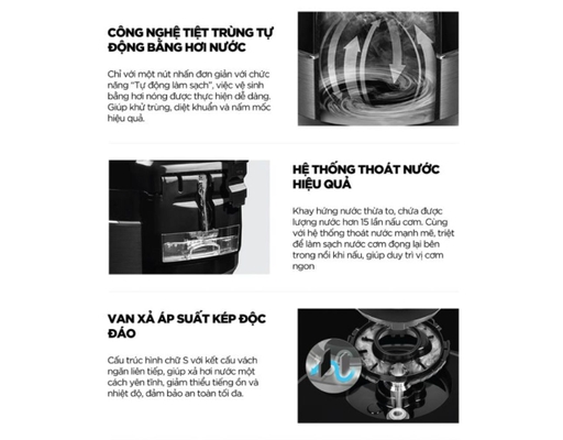 [Đặt Trước] Nồi Cơm Điện Cao Tần CRP-LHTR0609F/BKSIVNCV 1.08L Cuckoo ảnh 9
