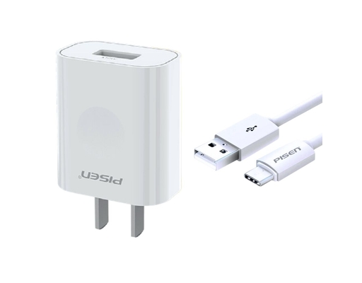 Bộ Sạc Mr White 2A - TS-C134 Type-C Pisen ảnh 0