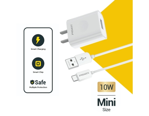 Bộ Sạc Mr White 2A - TS-C134 Type-C Pisen ảnh 3