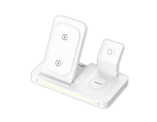 Sạc Pro Wireless Magsafe 3-In-1 XY-C56 Màu Trắng Pisen ảnh 0
