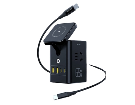 Trạm Sạc Nhanh Để Bàn Đa Năng Pro-Magstation KF25 Black Warrior Pisen ảnh 0