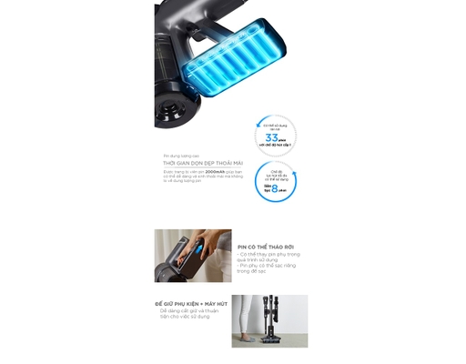[Đặt Trước] Máy Hút Bụi Cầm Tay CVC-AME1410UG Cuckoo ảnh 2