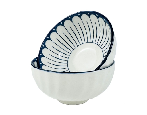 Chén Sứ Họa Tiết Vân Xoáy 11.5cm Mẫu 0718 Tuyết Mai ảnh 2