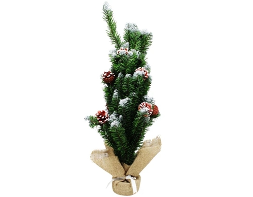 Cây Thông Mini Đầu Nhọn Phun Sơn Gắn Trái Thông 60cm Chaang Chiia ảnh 0
