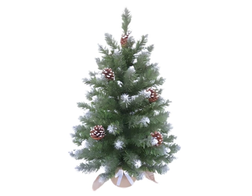 Cây Thông Mini Đầu Nhọn Phun Sơn Gắn Trái Thông 60cm Chaang Chiia ảnh 1