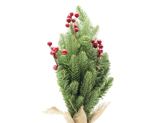 Cây Thông Mini PE Gắn Trái Đỏ 45cm Chaang Chiia ảnh 3