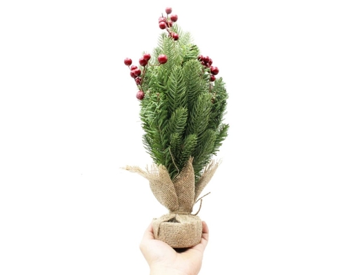Cây Thông Mini PE Gắn Trái Đỏ 45cm Chaang Chiia ảnh 5