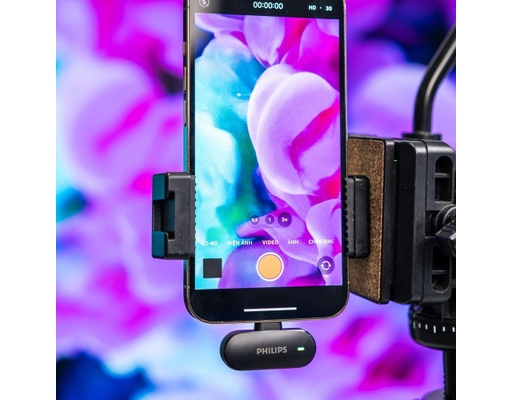 Micro Không Dây Cài Áo Cổng Lightning DLM9001L Philips ảnh 9