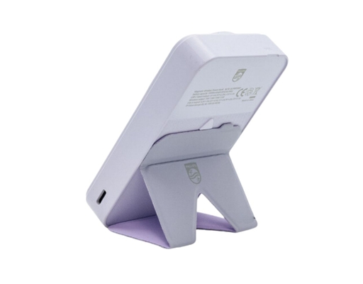 Sạc Dự Phòng Magsafe Có Chân Chống 10000Mah Màu Tím Philips ảnh 4