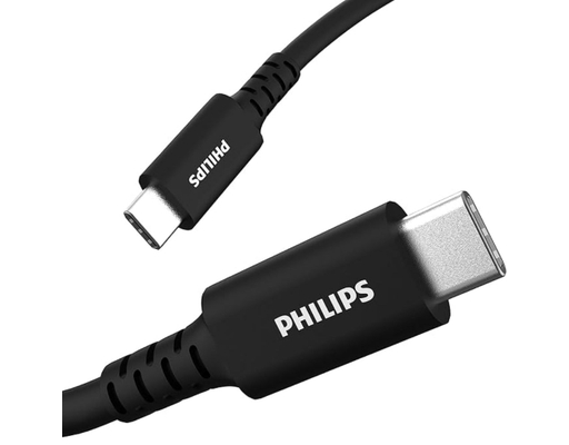 Cáp Type C To Type C USB4.0 DLC2608SR Dài 1m Philips ảnh 1