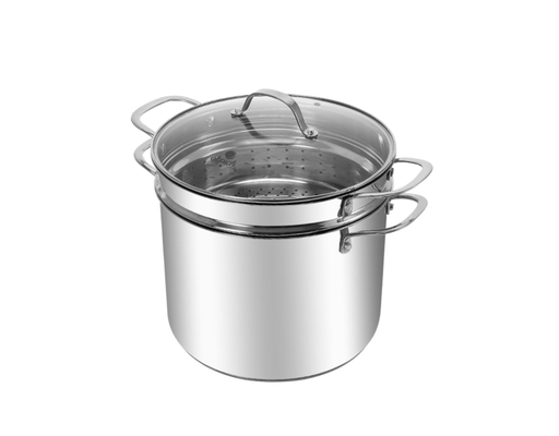 Nồi Hấp Inox 304 Đáy 5 Lớp 28cm Elmich ảnh 0