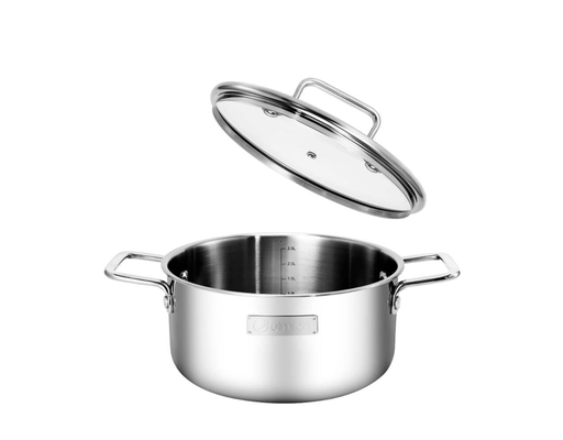 Bộ Nồi Inox Liền Khối EL-2476 (3 Nồi + 1 Chảo) Elmich ảnh 2