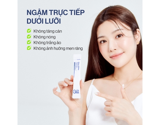gilaa glow white premium glutathione c Thực Phẩm Bổ Sung Bột Ngậm Trắng Da Glow White Premium Glutathione Hộp 30  Gói x 3g