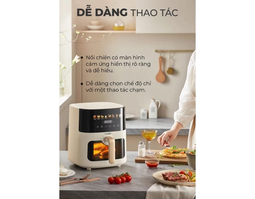 Nồi Chiên Không Dầu ECO AC-125 Dung Tích 6L Magic ảnh 9