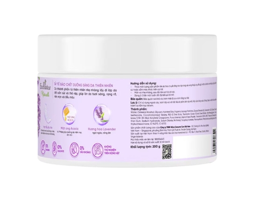 Tẩy Tế Bào Chết Naturelle Hương Hoa Oải Hương (Lavender) 250g Enchanteur ảnh 1
