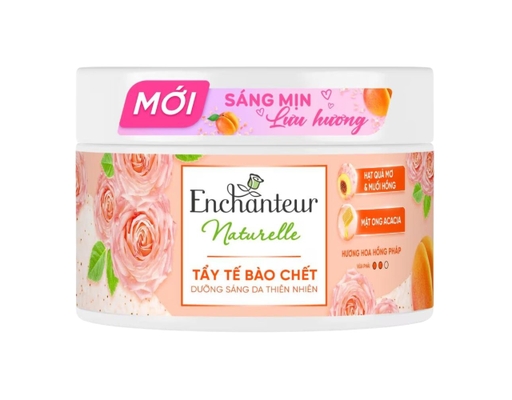 Tẩy Tế Bào Chết Naturelle Hương Hoa Hồng Pháp (Rose) 250g Enchanteur ảnh 0