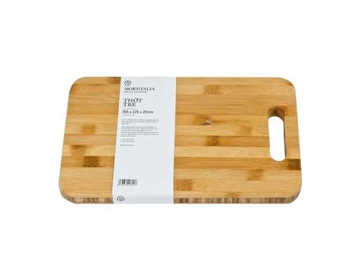 Thớt Tre NB78-M 35.5x22.5x2.5cm Moriitalia ảnh 0