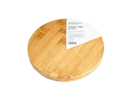 Thớt Tre Tròn Phi 23x2.0cm Moriitalia ảnh 0