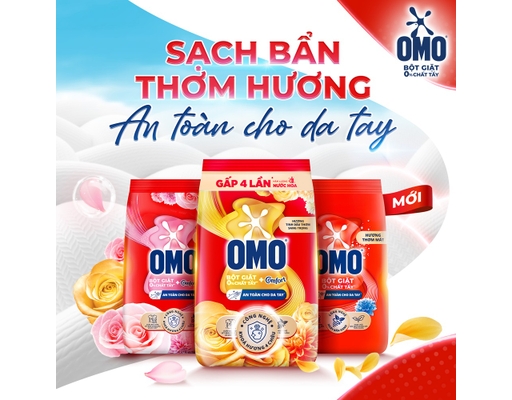 Bột Giặt Sạch Bẩn Khử Mùi Công Nghệ Giặt Xanh 5.5kg OMO ảnh 4