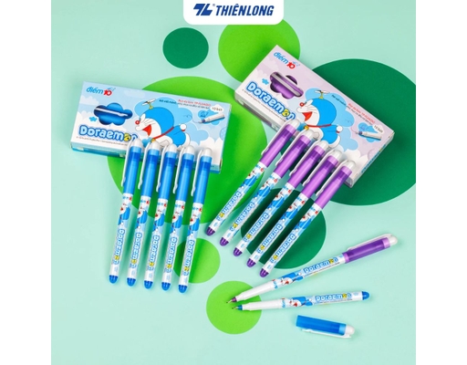 Bút Lông Kim FL04/DO Hộp 10 Cây Thiên Long ảnh 1