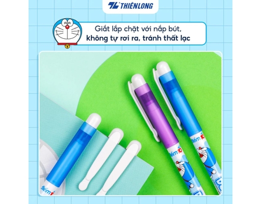 Bút Lông Kim FL04/DO Hộp 10 Cây Thiên Long ảnh 7