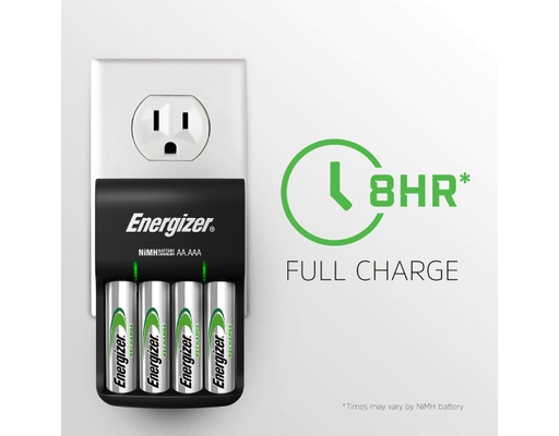 Máy Sạc Pin Energizer CHVCM4 Kèm 4 Pin Sạc AA 2000mAh