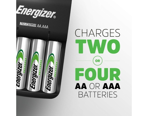 Máy Sạc Pin Energizer CHVCM4 Kèm 4 Pin Sạc AA 2000mAh