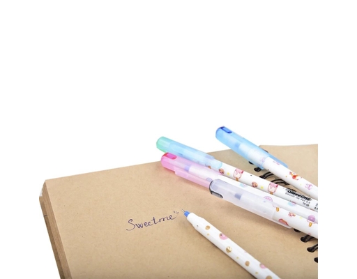 Bút Bi Đùn TP-08 Mực Xanh Thiên Long ảnh 5