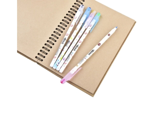 Bút Bi Đùn TP-08 Mực Xanh Thiên Long ảnh 6