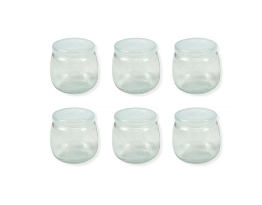 Hũ Yogurt Thủy Tinh Lô 6 Cái 200ml Tuyết Mai ảnh 0