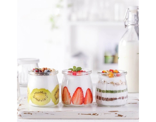 Hũ Yogurt Thủy Tinh Lô 6 Cái 200ml Tuyết Mai ảnh 2