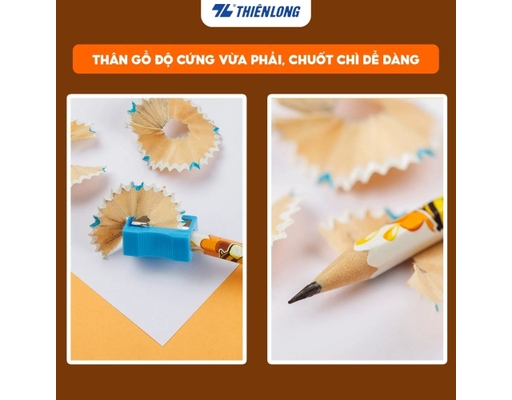 Bút Chì Gỗ HB TP-GP05 Thiên Long ảnh 9