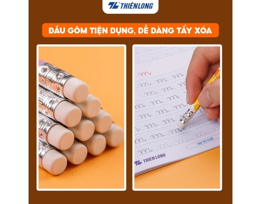 Bút Chì Gỗ HB TP-GP05 Thiên Long ảnh 10